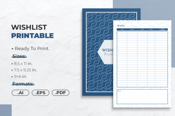 Download Wishlist Printable Planner Template - Printable planner template Collection